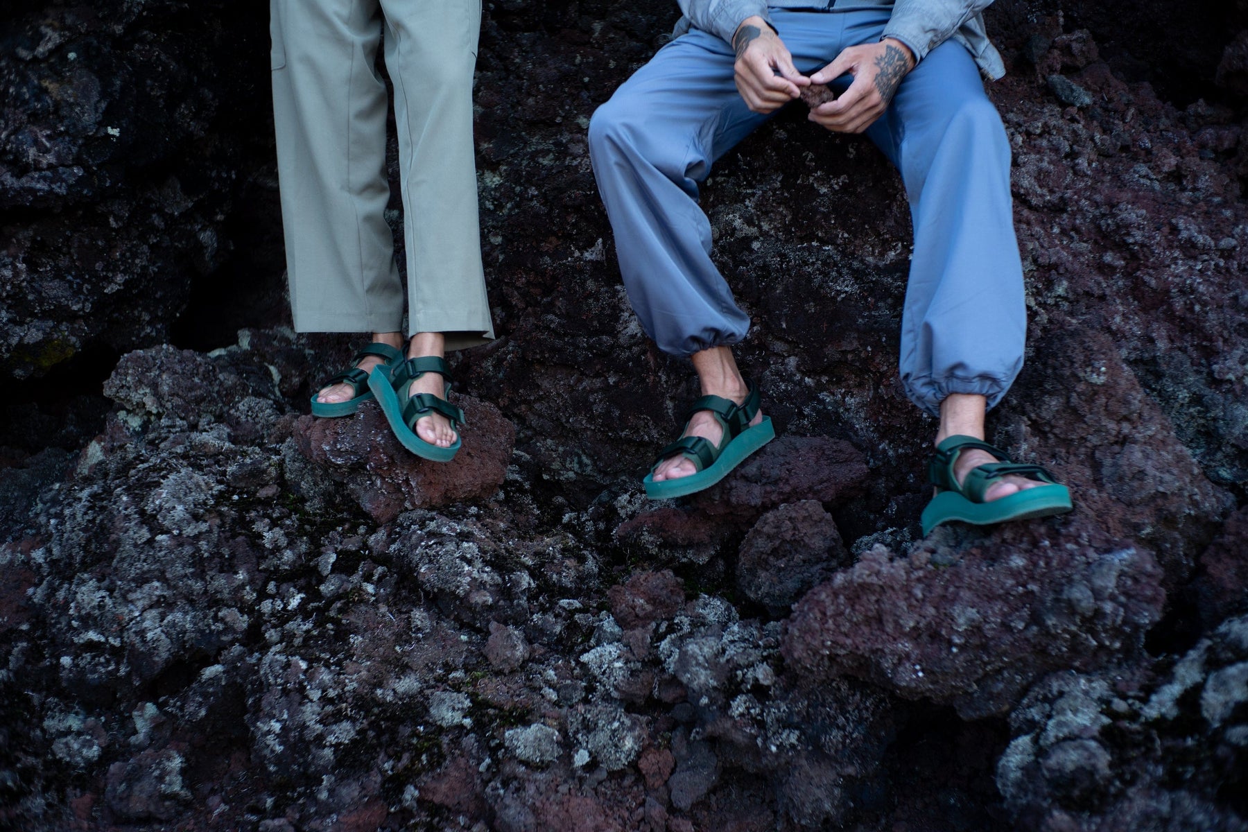 recycled tire footwear