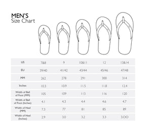 mens size chart 