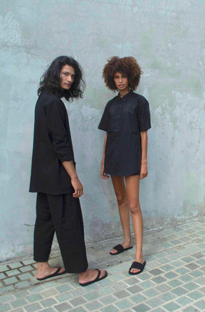 Women's Slide Recycled Pable Straps - Ketapang/Black