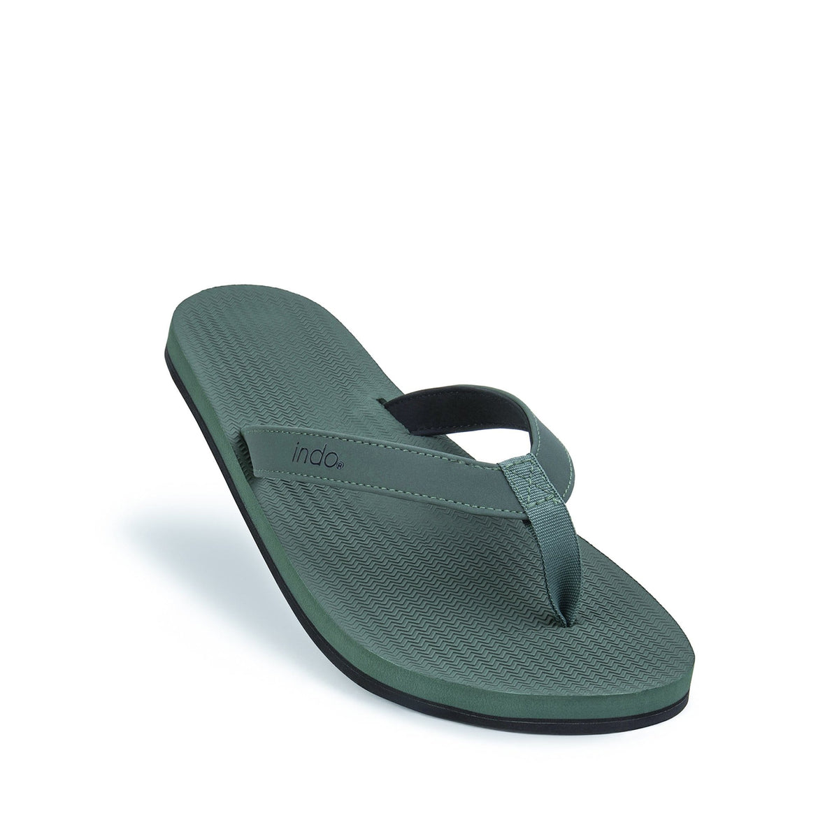 indosole flip flops leaf