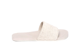 Men’s Slide Recycled Pable Straps - Natural/Sea Salt