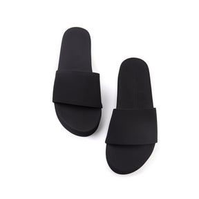 Plateforme Slide Femme - Noir