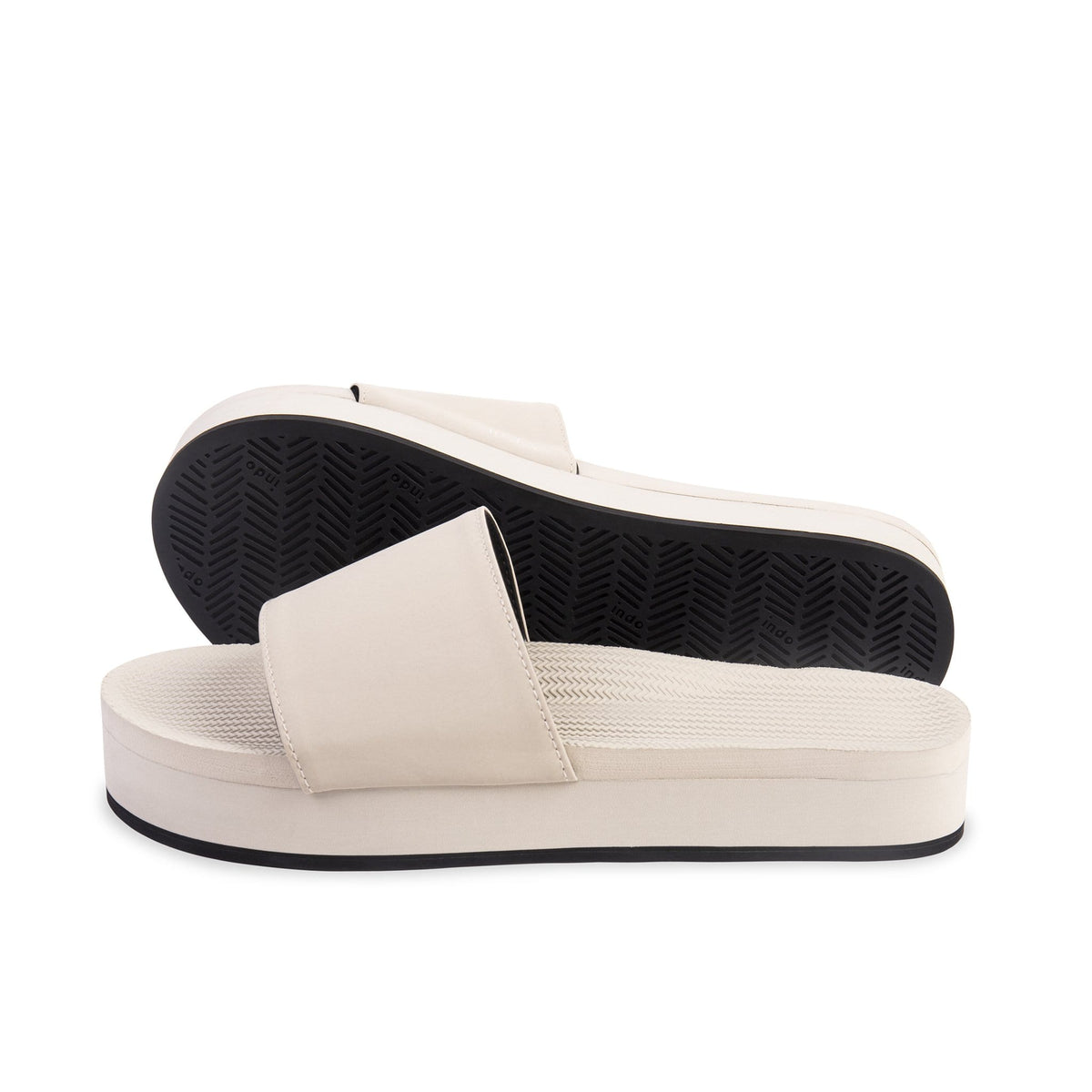 Women's Slide Platform - Sea Salt