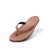 Women's Flip Flops - Rust