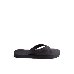 grom's flip flops black Indosole